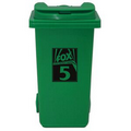 Green Trash Can Pencil Holder